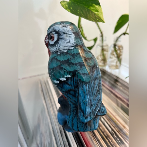 Hand Painted Owl Decor - Picture 4 of 4